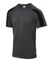 JC003 Contrast Cool T-Shirt Charcoal / Jet Black colour image